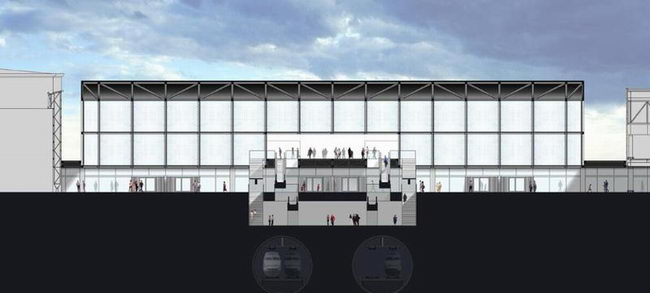 Nuevo edificio intermodal de la terminal norte del aeropuerto del Prat
